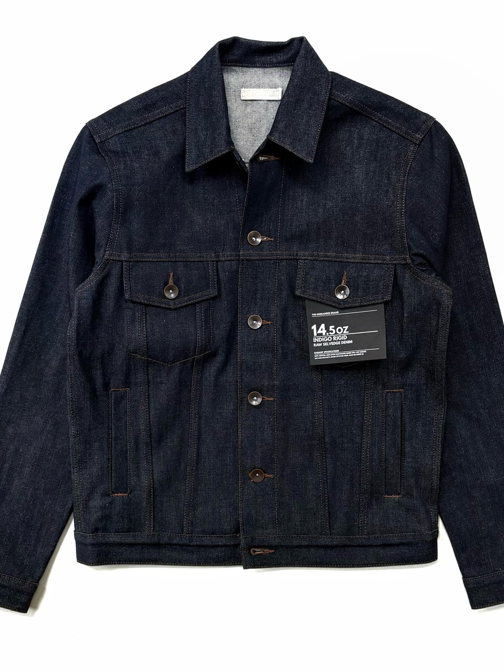 The Unbranded Brand UB901 14.5oz Indigo Selvedge Denim Jacket